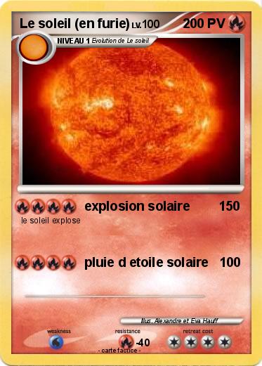 Pokemon Le soleil (en furie)