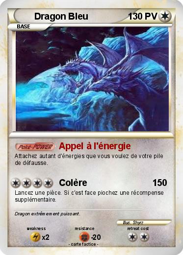 Pokemon Dragon Bleu