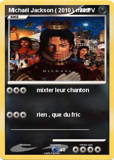 Pokemon Michaël Jackson ( 2010 ) mixte