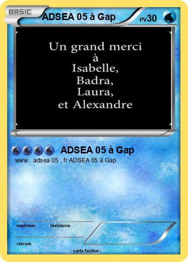 Pokemon ADSEA 05 à Gap