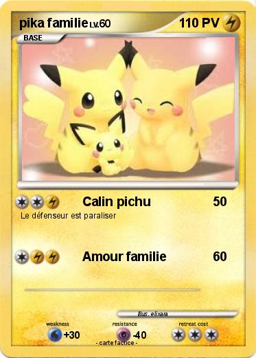 Pokemon pika familie