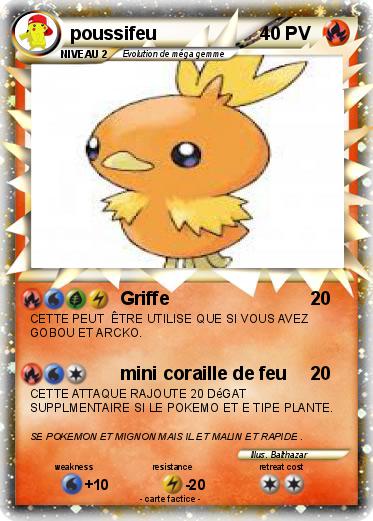 Pokemon poussifeu