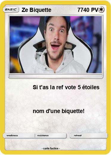 Pokemon Ze Biquette