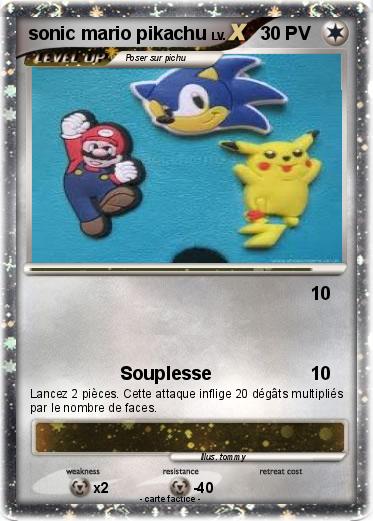 Pokemon sonic mario pikachu