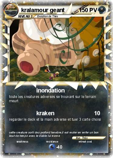 Pokemon kralamour geant