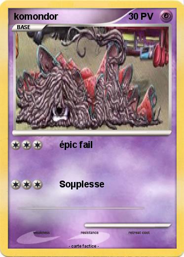 Pokemon komondor