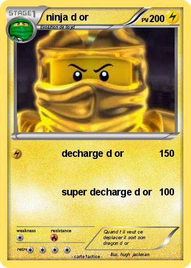 Pokemon ninja d or