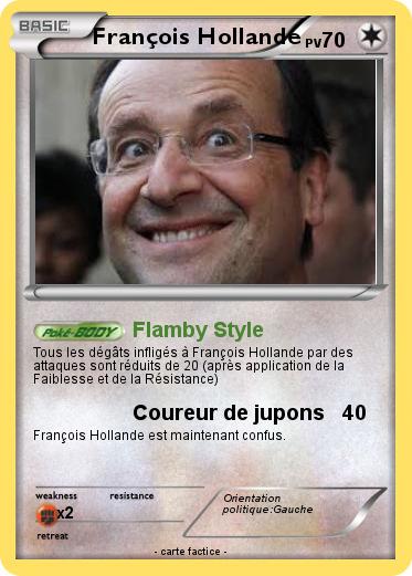 Pokemon François Hollande