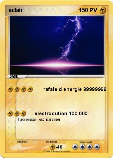 Pokemon eclair