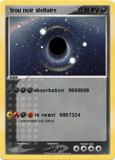 Pokemon  trou noir stellaire