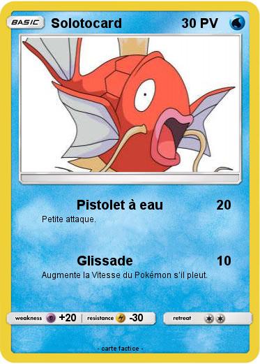 Pokemon Solotocard