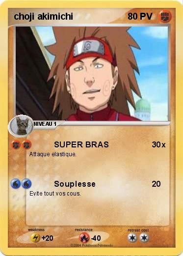 Pokemon choji akimichi