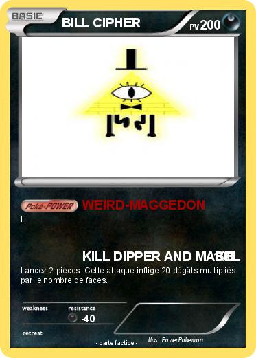 Pokemon BILL CIPHER