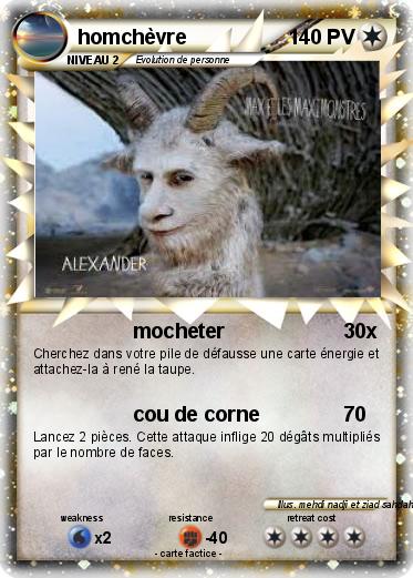 Pokemon homchèvre