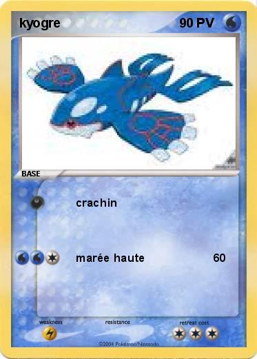Pokemon kyogre