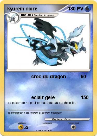 Pokemon kyurem noire