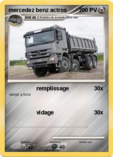 Pokemon mercedez benz actros