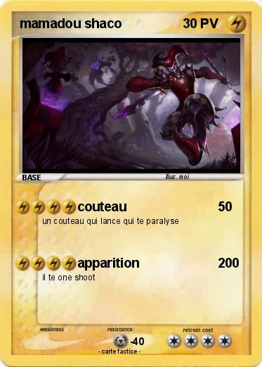 Pokemon mamadou shaco