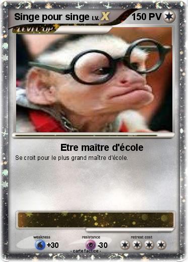 Pokemon Singe pour singe