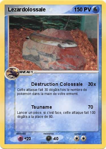 Pokemon Lezardolossale                