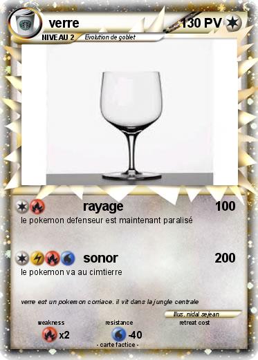 Pokemon verre