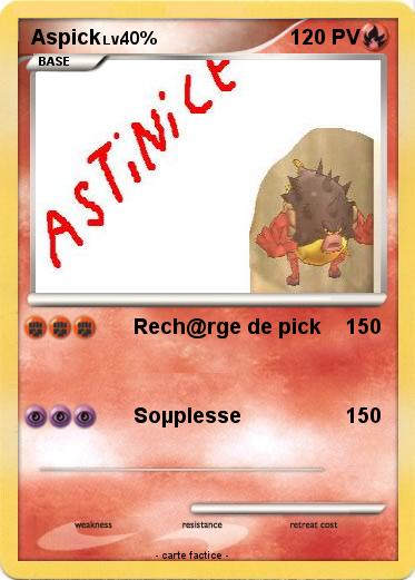 Pokemon Aspick