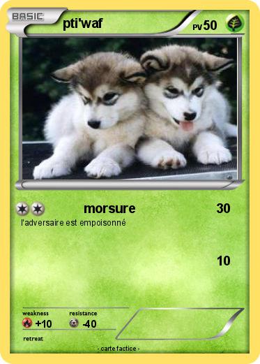 Pokemon pti'waf