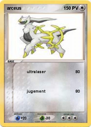 Pokemon arceus