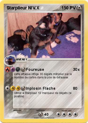 Pokemon Starplieur NIV.X