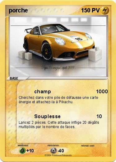 Pokemon porche