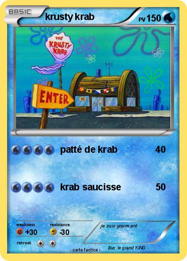 Pokemon krusty krab