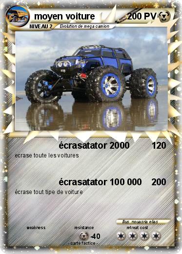 Pokemon moyen voiture