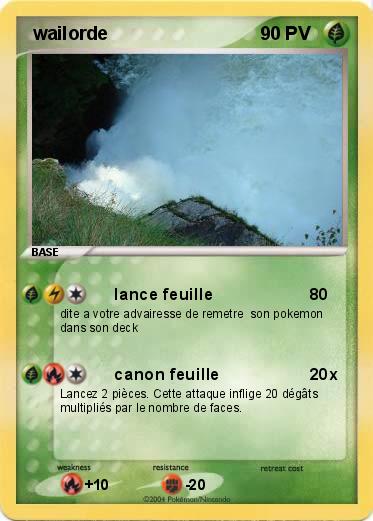 Pokemon  wailorde