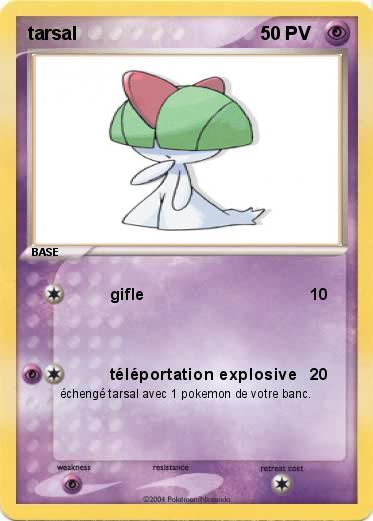 Pokemon tarsal