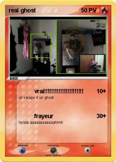 Pokemon real ghost
