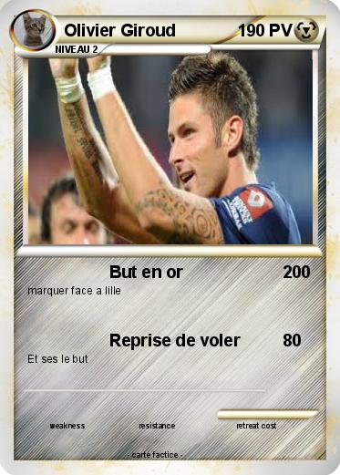 Pokemon Olivier Giroud
