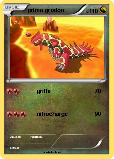 Pokemon primo grodon