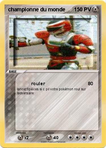 Pokemon championne du monde