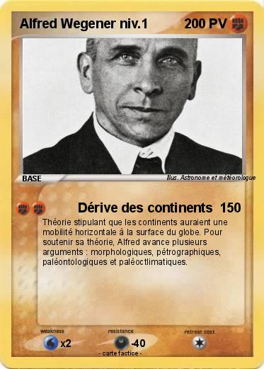 Pokemon Alfred Wegener niv.1