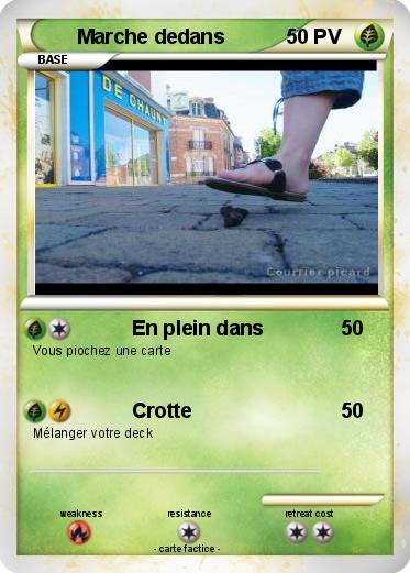 Pokemon Marche dedans