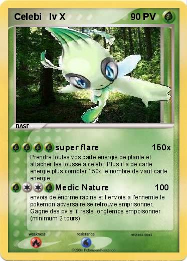 Pokemon Celebi   lv X