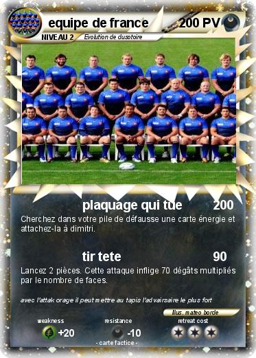 Pokemon equipe de france