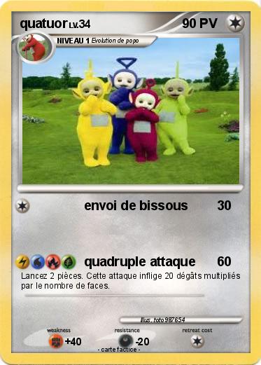 Pokemon quatuor