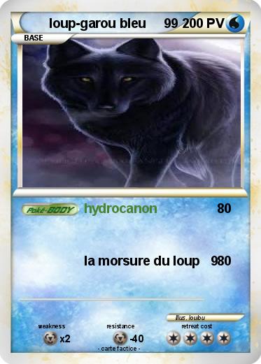 Pokemon loup-garou bleu     99