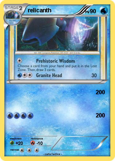Pokemon relicanth