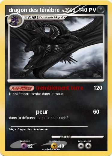 Pokemon dragon des ténébre