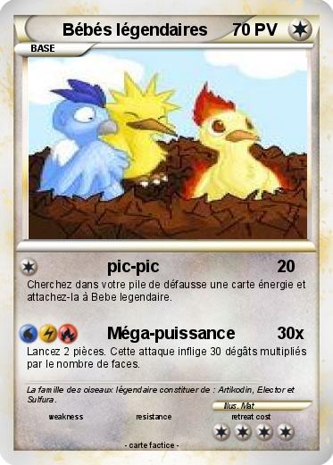 Pokemon Bébés légendaires