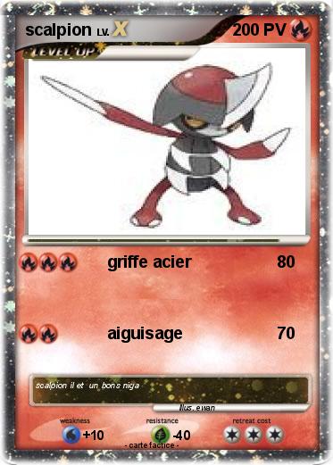 Pokemon scalpion