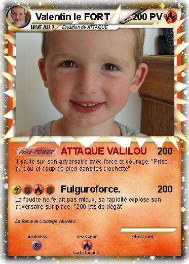 Pokemon Valentin le FORT