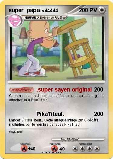 Pokemon super  papa